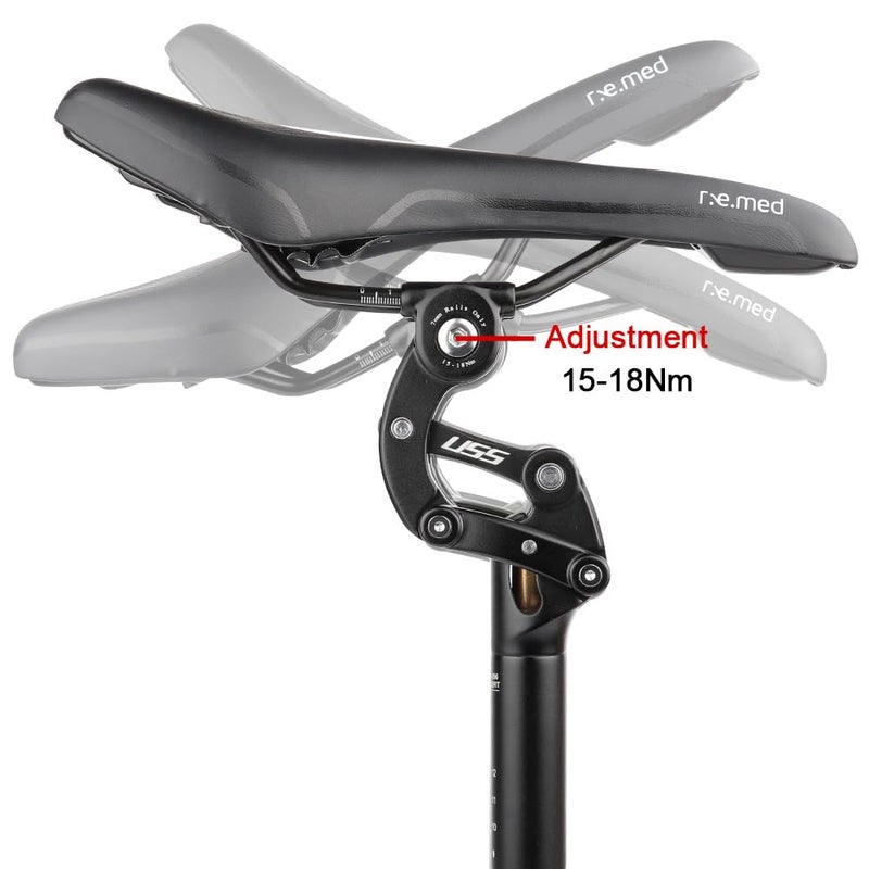 Bibike Safort Suspension Seatpost 6 Different Diameters Available (27.2/28.6/30.4/30.9/31.6/33.9mm) - Image 4