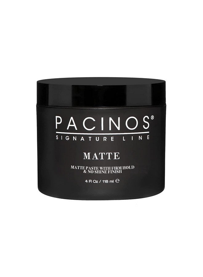Pacinos Matte Hair Paste - Firm Hold, No Shine, Sculpting & Styling Wax, Long Lasting Definition & Texture, No Flakes, All Hair Types, 4 Fl. Oz. - Image 1