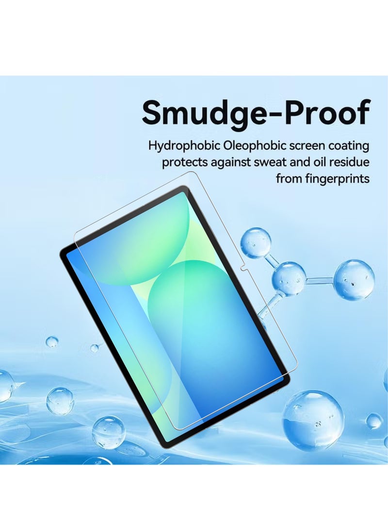 Samsung Galaxy Tab S10 FE Plus 13.1 Screen Protector HD Clarity Tempered Glass Screen Protector Film Scratch Resistant Bubble Free, High Transparency, Delicate Touch Screen Protector For Samsung Galaxy Tab S10 FE Plus - Image 2
