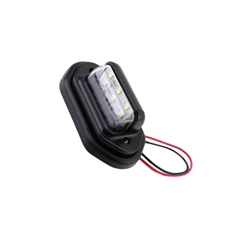 مصباح لوحة الترخيص LED، ضوء إشارة جانبي للسيارة، ضوء تحذير ABS، أبيض ساطع متين للشاحنات وسيارات الدفع الرباعي والمقطورات - Image 2