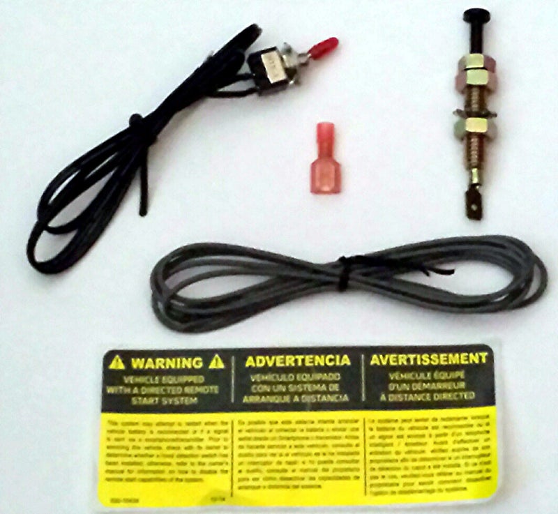 Safety Switch Pack Compatible with Viper Python Clifford Avital Automate RSR and Other Remote Car Starter Systems