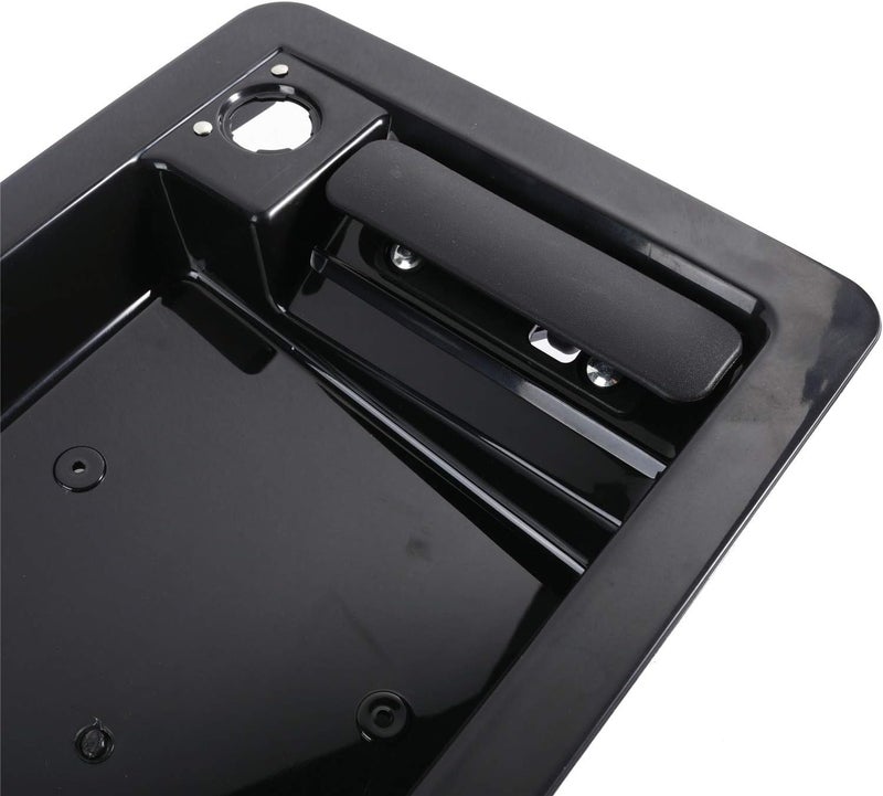 YRANZO Exterior Rear Door Handle for Ford Econoline 1992-2008 with License Plate Bracket - Image 5