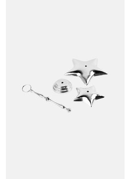 Hoff Stainless Steel Star Shape Stern Shelf, Silver  - Image 2