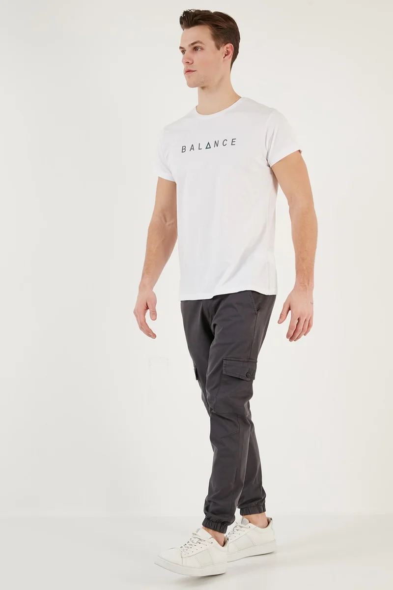 Buratti Cotton Slim Fit Crew Neck T Shirt Men's T Shirt 541BALANCE