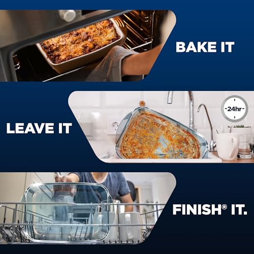 Finish Quantum Dishwasher Pods, No Pre-Rinse Dishwasher Detergent Soap Removes 24HR Dried-On Stain and Grease, Leaving a Virtually Spotless Shine, 62 Count - Image 4