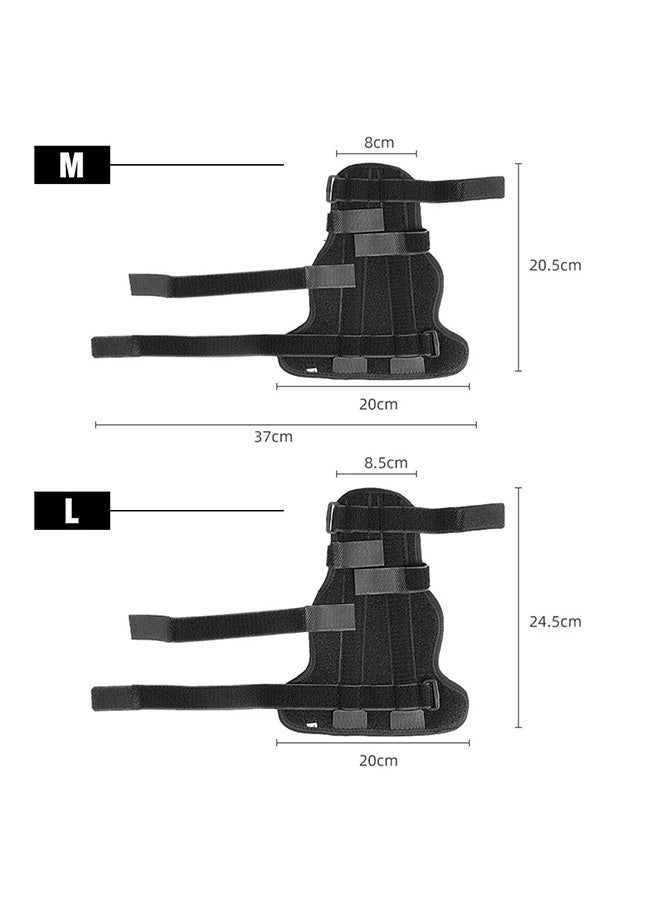 Boxer Finger Splint and Pinky Splint Support for Trigger Finger, Metacarpal Fracture, Tendonitis, Sprains, 2 Sizes M&L, Fits Both Hands - Image 2