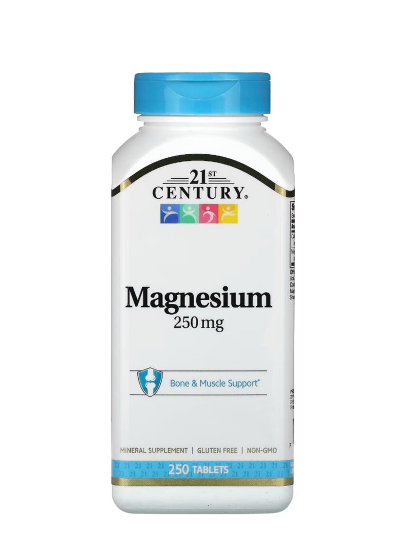 21st Century Magnesium 250 mg 250 Tablets - Image 1