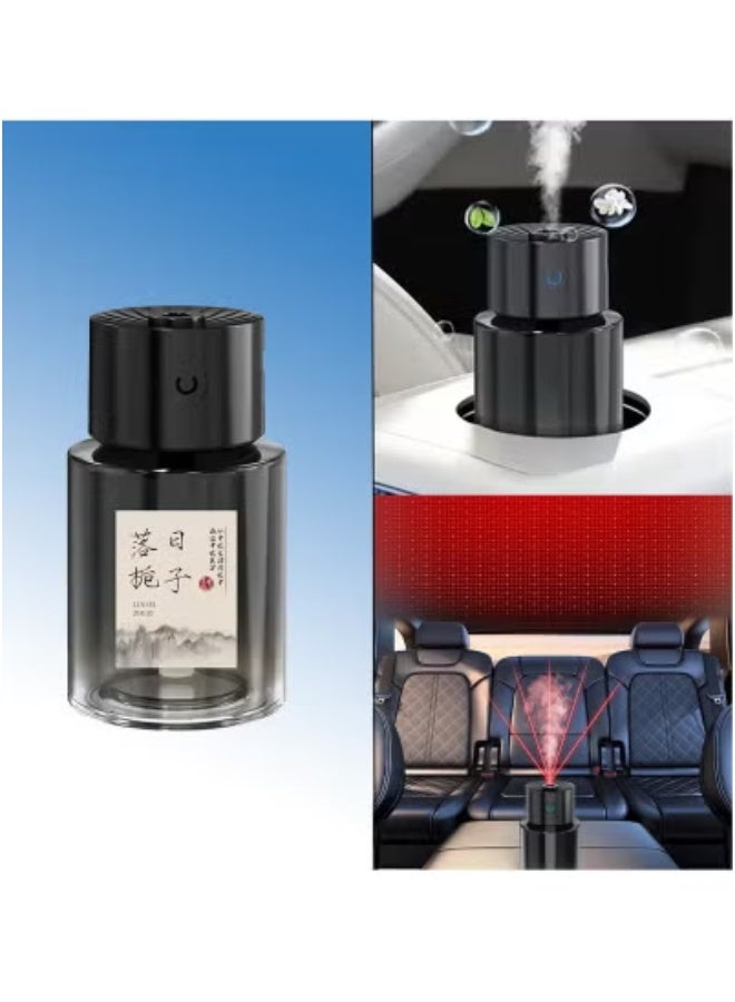 JAJEEK 2025 Upgraded 140ml Smart Car Air Freshener & Aromatherapy Diffuser – Elegant Glass Design | USB Electric Spray with Starry Sky Light | Natural Long-Lasting Scent for Car, Home, Office, Hotel | Quiet Operation | Portable Fragrance Mist Machine 5V/1A - Image 5