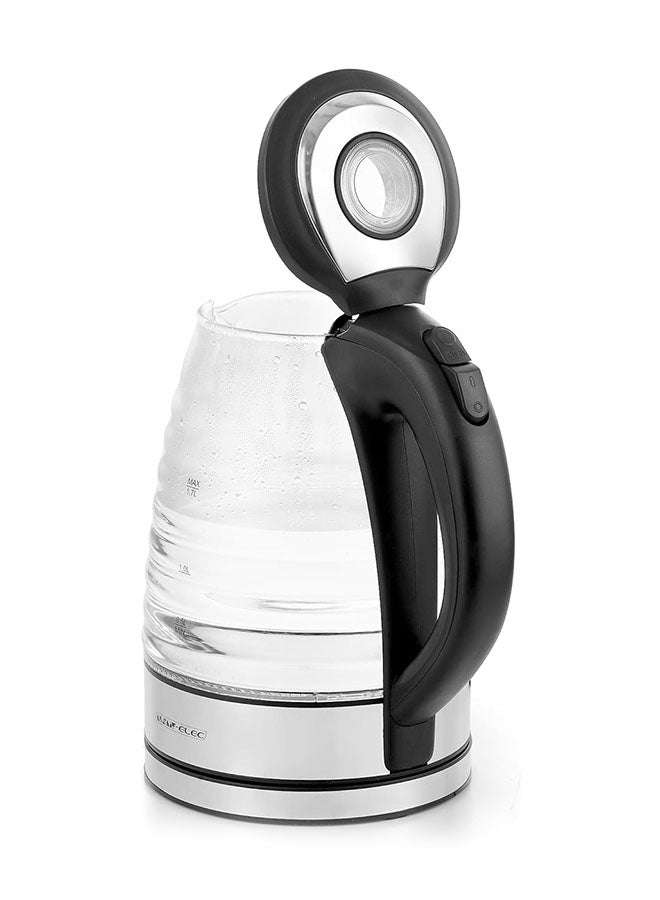 ALSAIF-ELEC Glass Electric Kettle 1.7 L 2200 W E03208/B Clear - Image 2