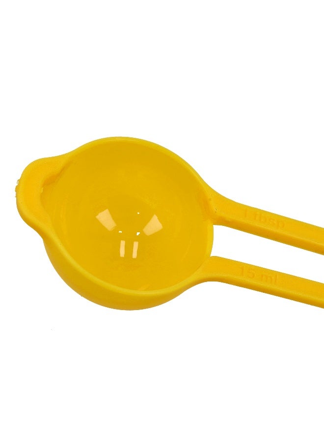 Royalford 6 pcs Measuring Spoon Set, Premium Quality Plastic Measuring Set Perfect for All Kitchen, Baking and Cooking Needs| Easy to Store and Stackable Design| Multi-Color | RF10556 - Image 3