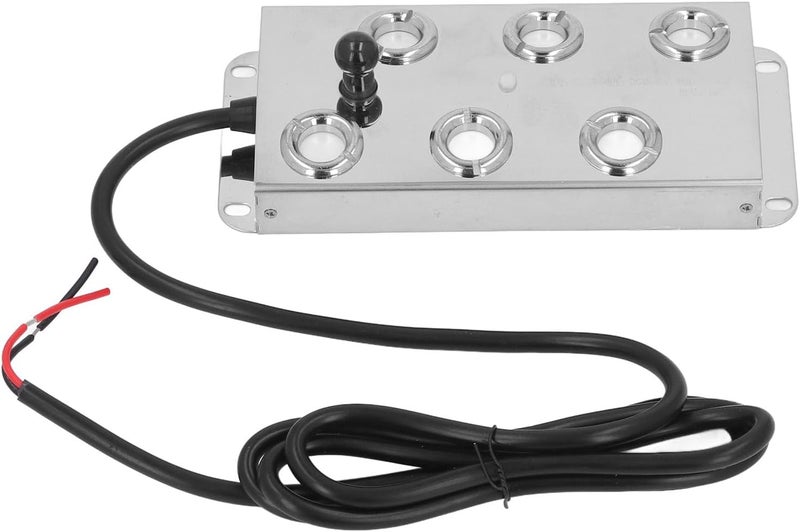 Aramox Water Pond Fogger Stainless Steel 6 Heads Quiet Fog Maker for Garden Landscape DC45-48V, Pond Fog for Landscape Garden - Image 5