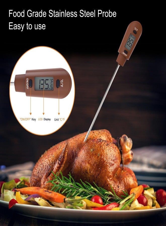 Efeng Candy Spatula with Thermometer Built in and Pot Clip - Fast Instant Read Digital Spatula Thermometer for Candy Making,Chocolate,jams,syrups with BPA Free Silicon Spatula - Image 3