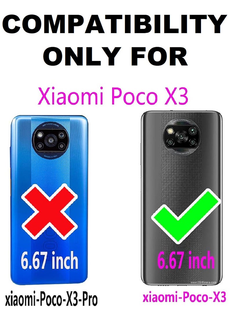 Super 2 Pieces Tempered Glass Screen Protector Anti-Spy Privacy Designed For Xiaomi Poco X3 Full Screen Coverage And Bubble Free - Image 3