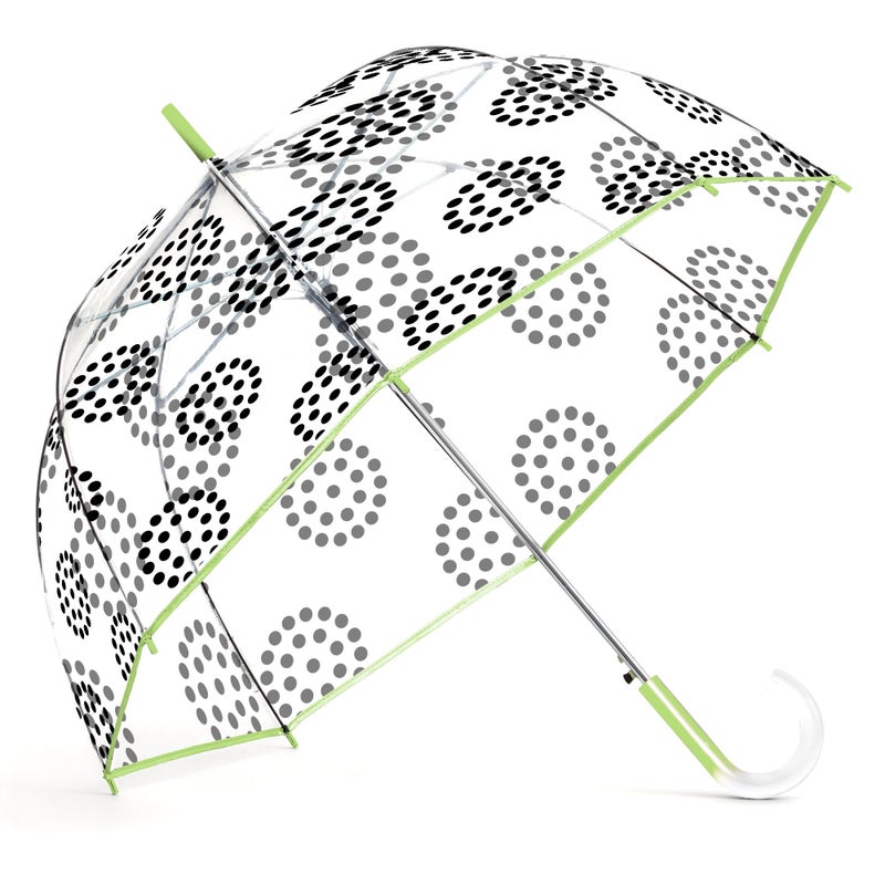ShedRain Clear Auto Open Bubble Umbrella â€“ See Through, Rain & Windproof, for Weddings, Proms, Events - Image 1