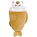 Ditucu 157 inch Taiyaki Cat Plush Pillow Cute Kitten Inside Fish 2 in 1 Soft Stuffed Animal Plushies Toys with Outfit Sleeping Doll Gifts for Girls Boys - Image 2