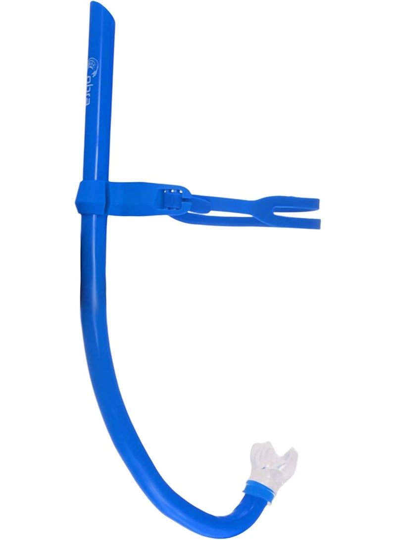 Plastic Swimming Snorkel – Blue – Rockeis-70 - Image 1