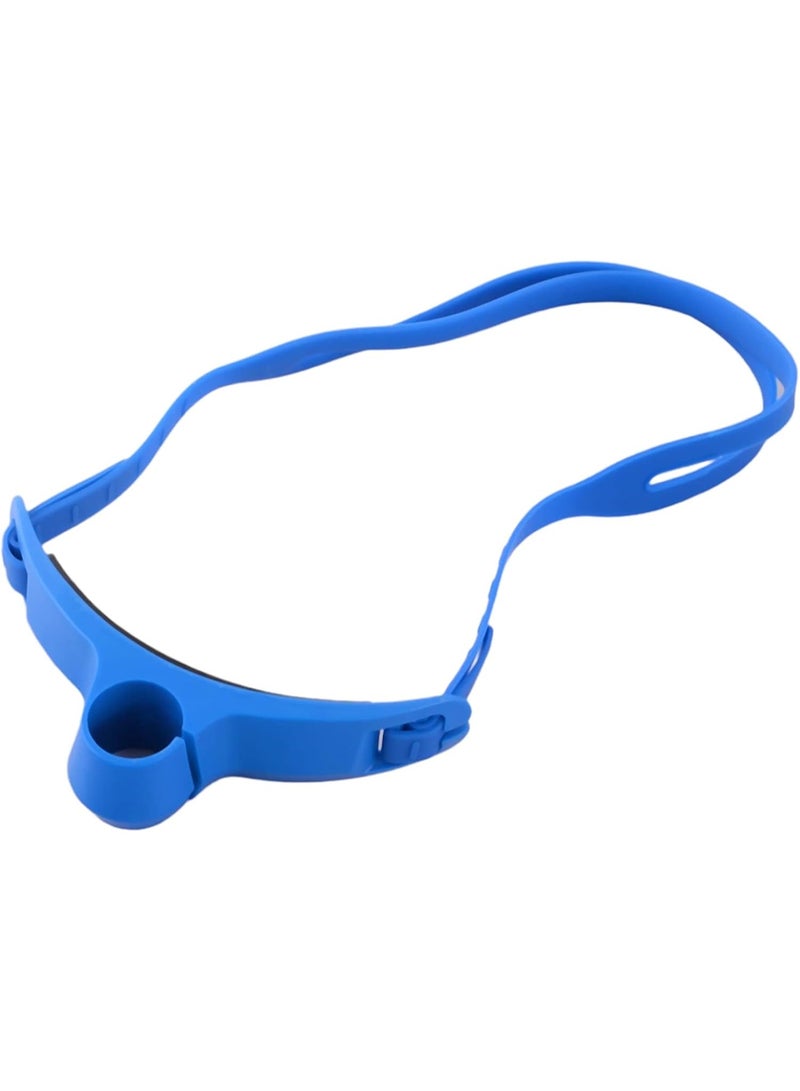 Plastic Swimming Snorkel – Blue – Rockeis-70 - Image 2