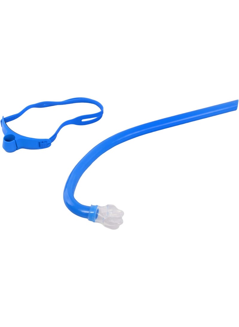 Plastic Swimming Snorkel – Blue – Rockeis-70 - Image 3