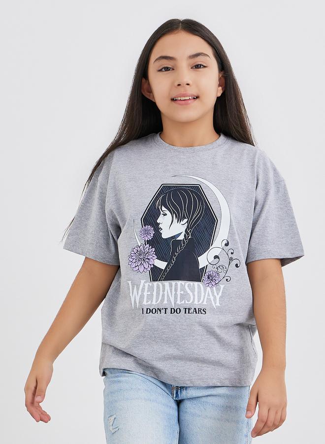 Styli Graphic Print Short Sleeve T-Shirt - Image 1