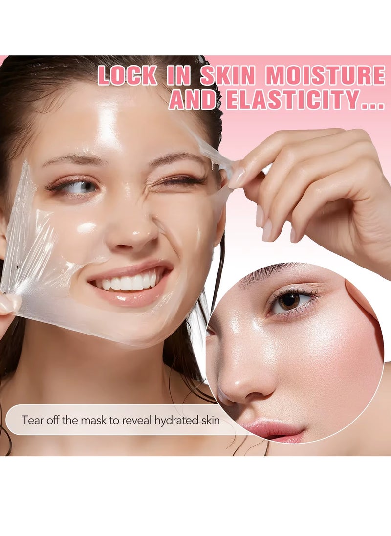 IKZEE - Collagen Night Wrapping Mask 75ml Collagen Sleeping Mask Collagen Facial Mask for Elasticity and Hydration Moisturizing Deep Overnight Wrapping Collagen Peel Off Facial Mask for Skin Care - Image 1