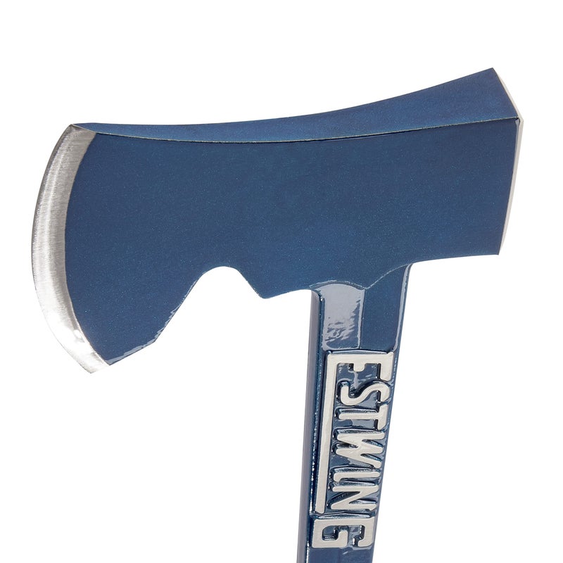 ESTWING Camper's Axe - 14" USA Made Blue Hatchet with Tent Stake Puller & Shock Reduction Grip - E6-25A - Image 3
