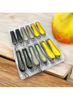 MARIO DRAFTS Safety Nail Clippers Set, 12-Pack, Multi-Colour Collection with Chain  - Image 3