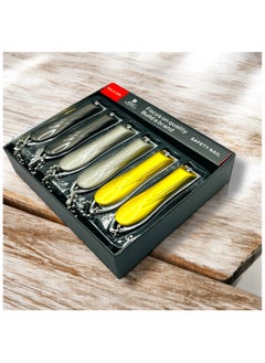 MARIO DRAFTS Safety Nail Clippers Set, 12-Pack, Multi-Colour Collection with Chain  - Image 5
