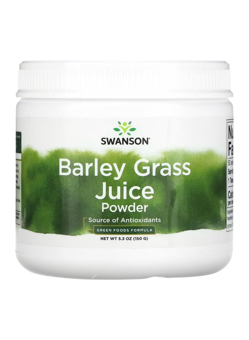 سوانسون Swanson, مسحوق عصير عشب الشعير، 5.3 أونصة (150 جم)