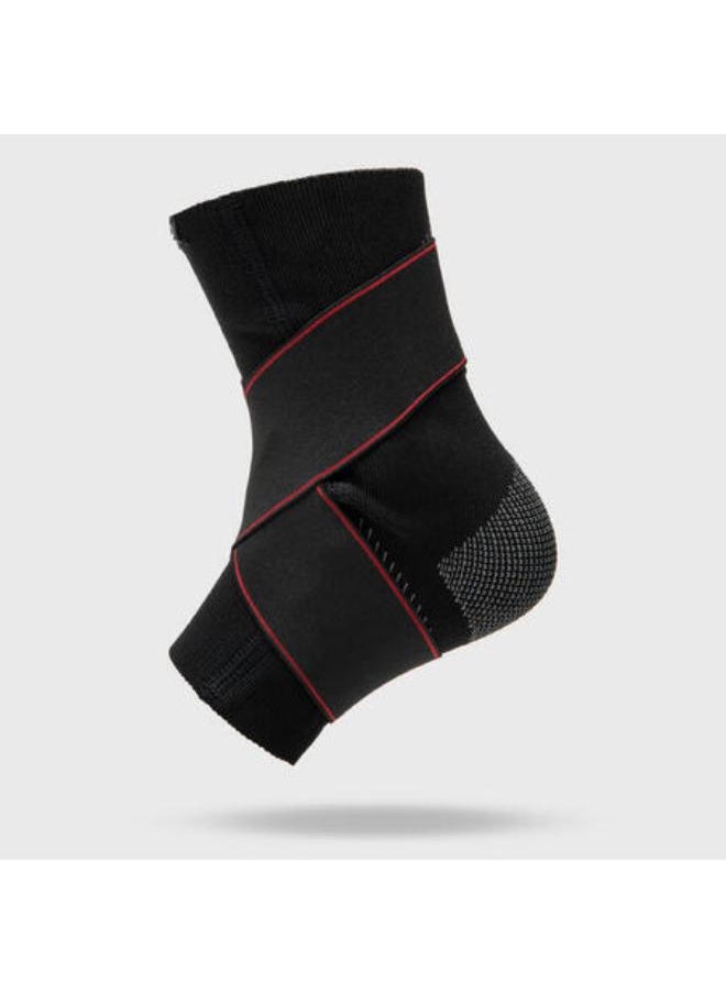 Tarmak Adult Left/Right Ankle Ligament Support R100 - Black  - Image 4