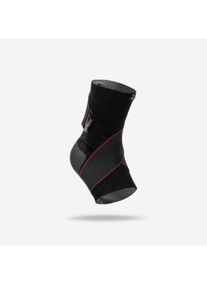 Tarmak Adult Left/Right Ankle Ligament Support R100 - Black  - Image 1