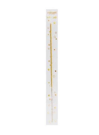 Gold Sparkler Candle - view 5