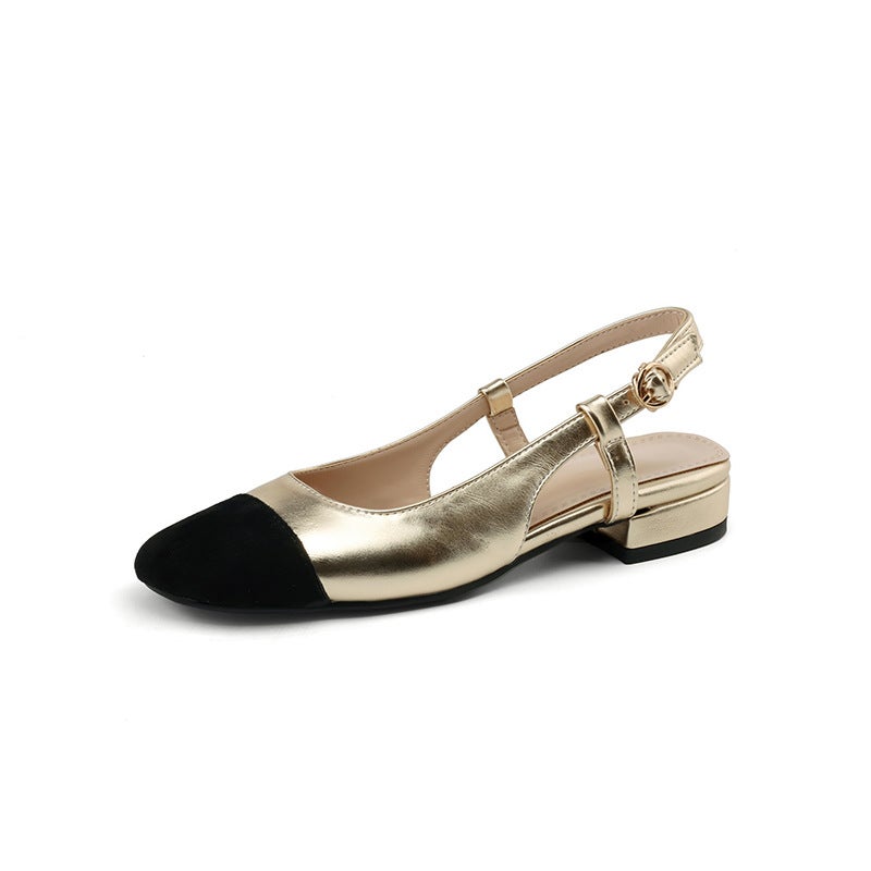 Supply 2023 Casual Low Heel Women'S Shoes 31-43 Size Code Stitching Toe Sandals Women - Image 1
