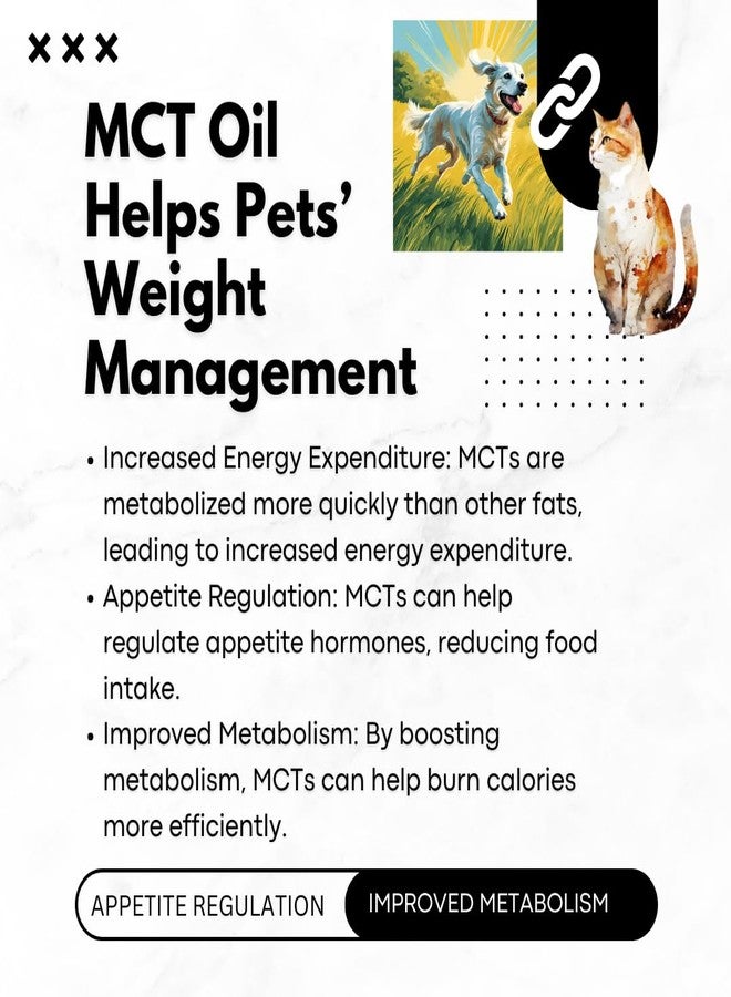 Nature's Diet زيت MCT العضوي من ناتشرز دايت للكلاب والقطط، 907 غرام (32 أونصة)، بجودة مناسبة للاستهلاك البشري، يحتوي على أحماض دهنية متوسطة السلسلة نقية من نوع C8 و C10 مستخلصة من جوز الهند العضوي. - Image 4