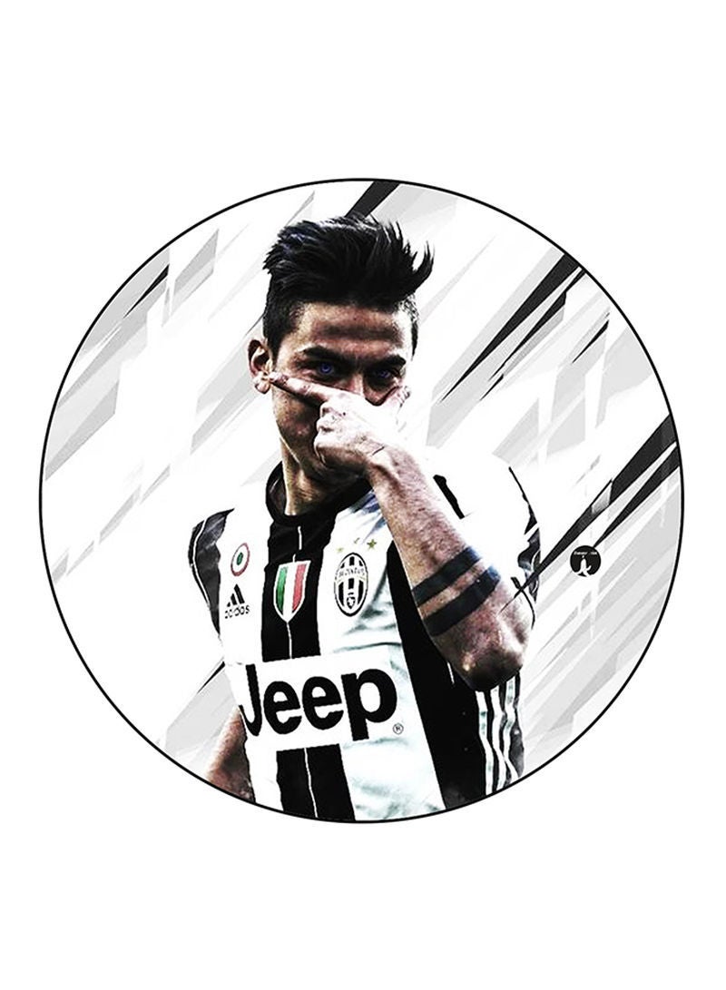 Paulo Dybala Printed Mouse Pad  Multicolour