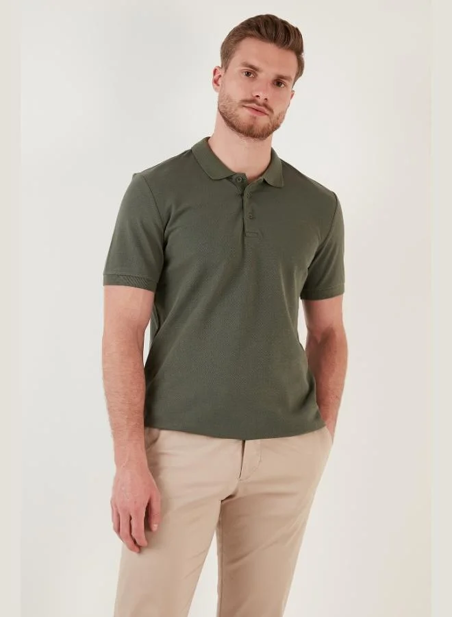 Buratti  Buratti Cotton Regular Fit Button-Down Polo Collar 4-Pack T-Shirt Men's T-SHIRT 5902127S4 for Men | Best Price UAE