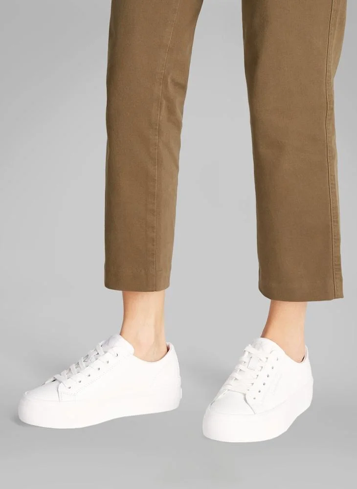Calvin Klein Jeans VULCANISED FLATFORM LOW TRAINERS