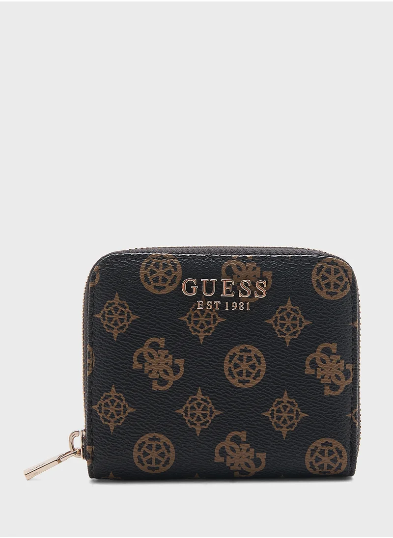 GUESS Laurel Slg Small Zip Around Wallet