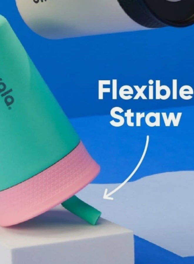 Owala Kids Insulation Stainless Steel Tumbler with Spill Resistant Flexible Stra - Image 2