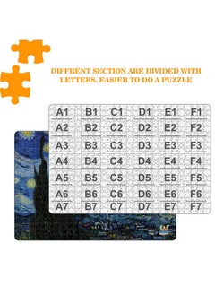 Webby The Starry Night By Van Gogh Wooden Jigsaw Puzzle, 500 Pieces - Kid  - Image 3