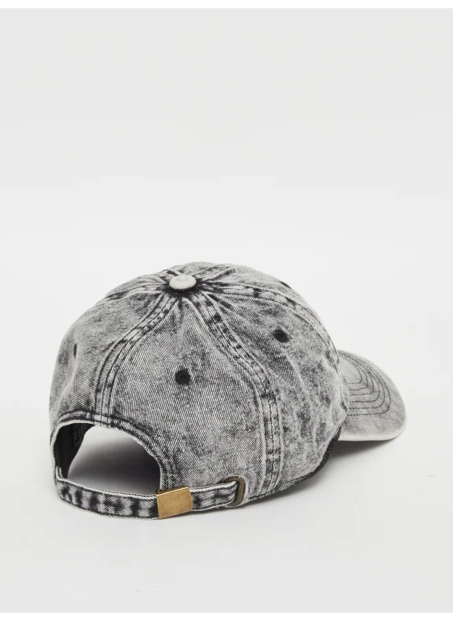 Styli Styli Acid Wash Denim Baseball Cap