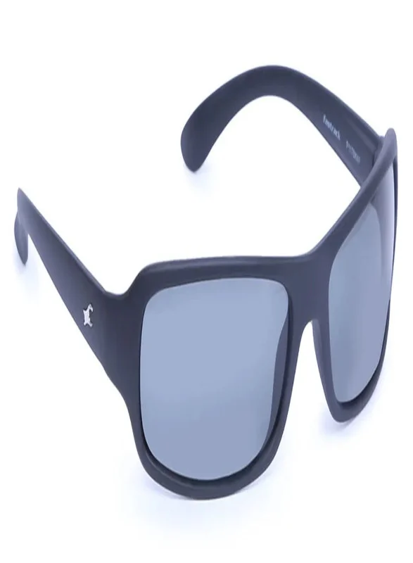fastrack Black Wraparound Men Sunglasses (P117BK4P|62)