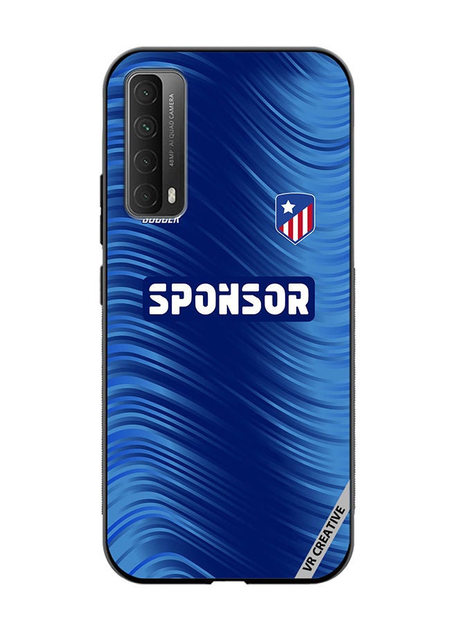 VR CREATIVE Protective Case Cover For Huawei Y7a Soccer Jersey Design  Multicolour - Image 1