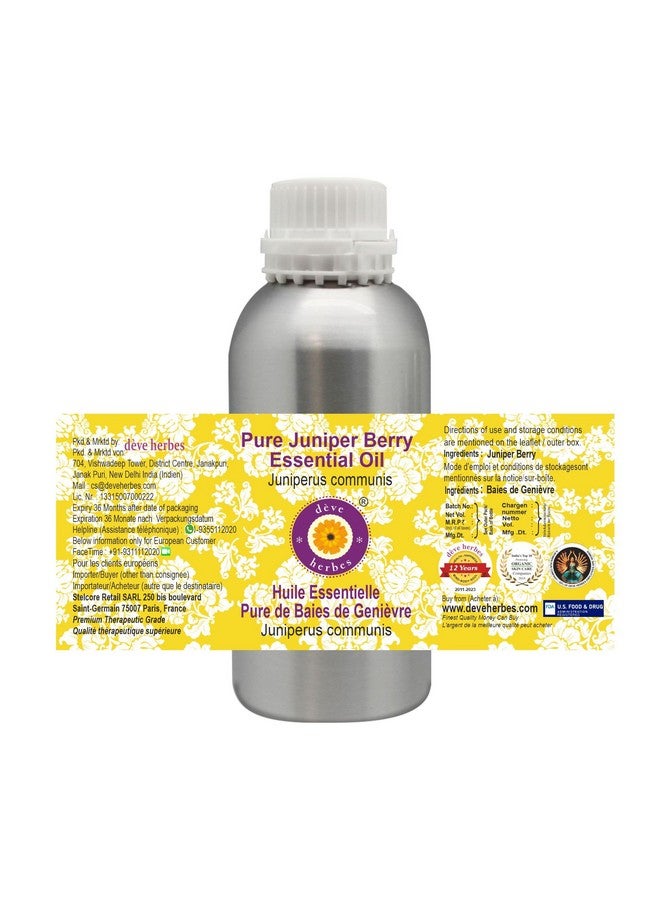 Deve Herbes Juniper Berry Essential Oil (Juniperus communis) with Glass Dropper Pure | Non-Sticky | Non-greasy | Lightweight | Men & Women | All Skin Types | Steam Distilled 50ml - Image 2