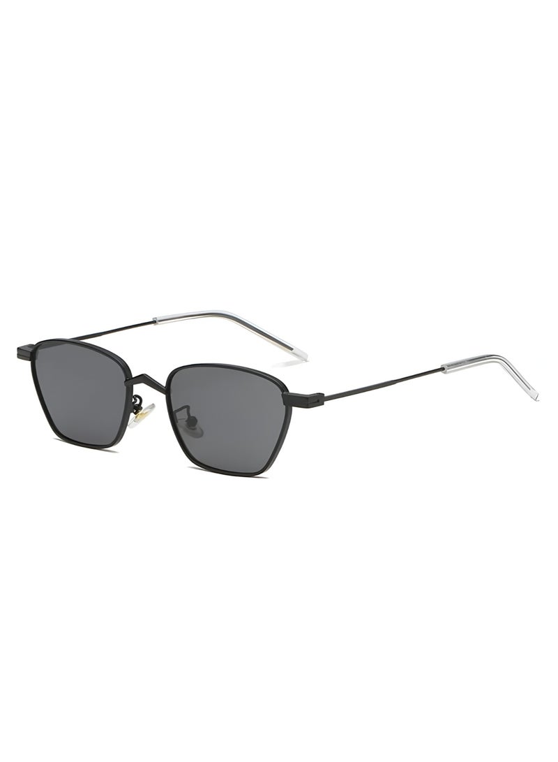 POLITE Women’s Small-Frame Metal Geometric Sunglasses – Holiday Beach & Festival Accessory - Image 1