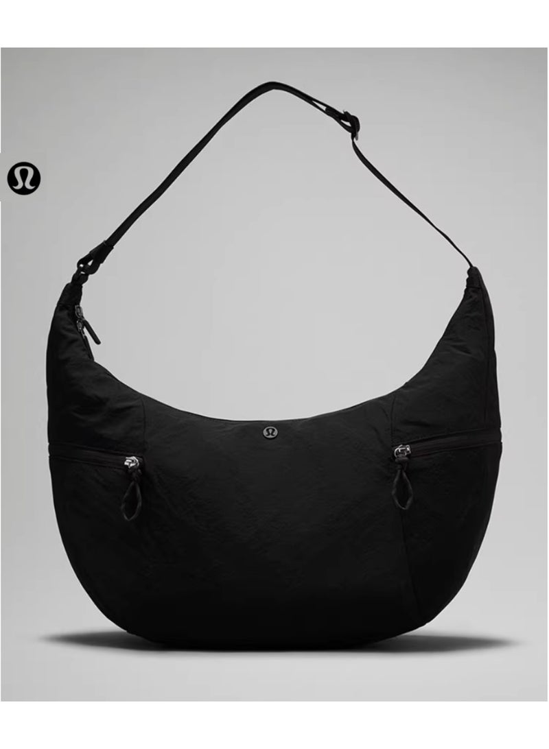 لولوليمون Lululemon Slouchy اليومية كبيرة القدرة كيس الكتف حقيبة كروسبودي - Image 1