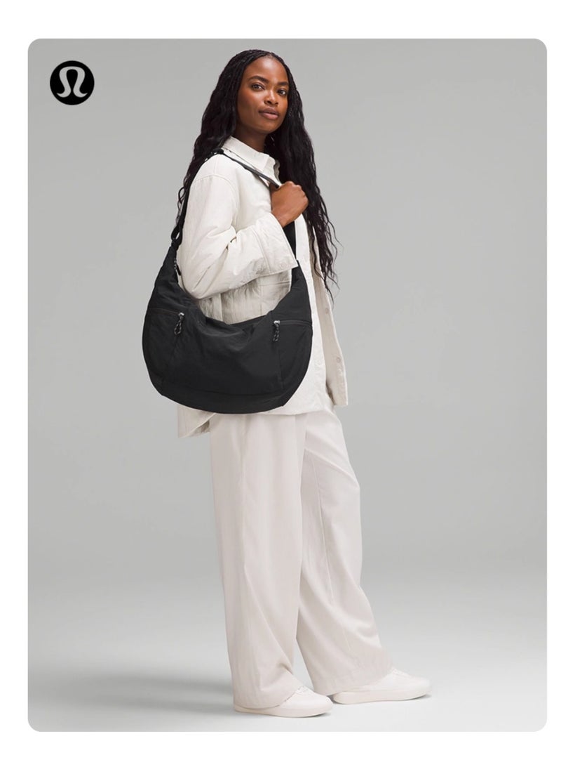 لولوليمون Lululemon Slouchy اليومية كبيرة القدرة كيس الكتف حقيبة كروسبودي - Image 3