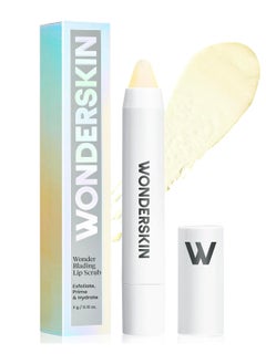 Wonderskin Wonderskin 3-in-1 Lip Scrub Exfoliator & Moisturizer, Lip Exfoliator Scrub , Lip Therapy, Hydrating Lip Balm for Soft, Nourished, Flake-Free Lips with One-Step Prep, 0.10oz  - Image 1