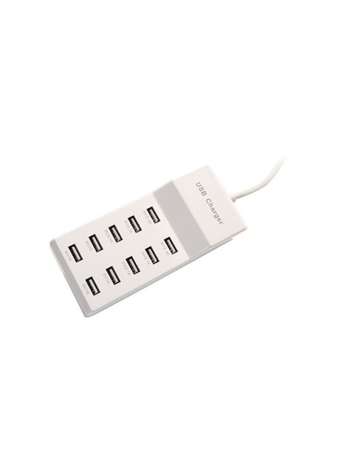General USB Charger - 5V2A Smart Fast Charge Multi-port Charging Head 10-port USB Charger  - Image 2