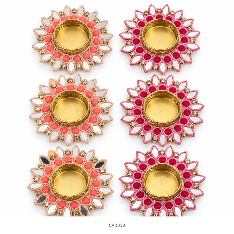 Decorative Tealight Holder for Diwali - CAD013 - Image 1