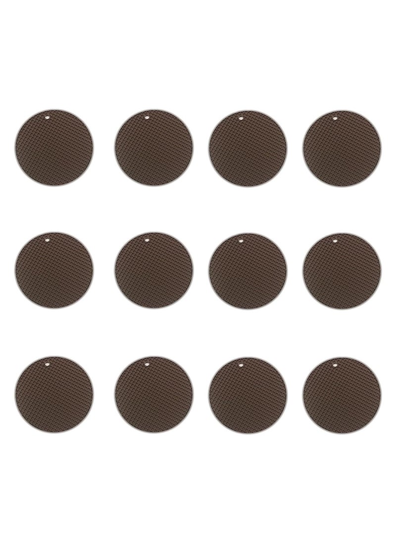 Auroware Auroware Kitchen Dining Set of 12 piece Silicone Table mat place mat Water resistance Easy to clean Heat resistance  - Image 1